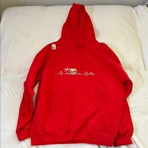 Tropic Heartbeat Graphic Hoodie (Men’s L)